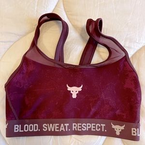 Under armor sports bra The Rock